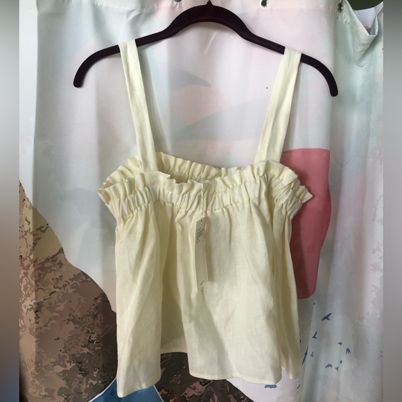 Ozma of California Zaire Top - Natural/Linen - Picture 4 of 7